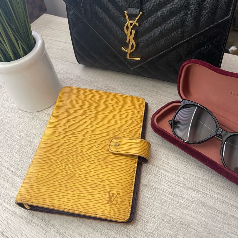 Louis Vuitton MM Agenda (yellow)